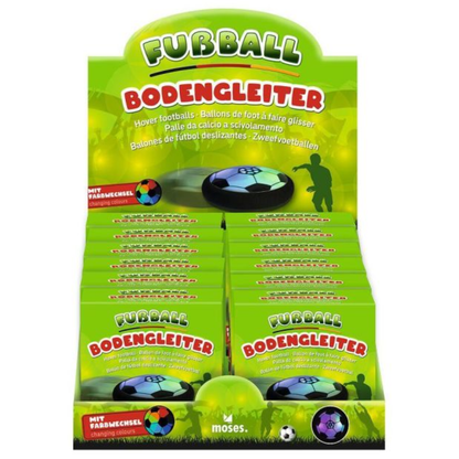 Glijdende voetbal met licht