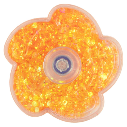 Glitter spinner bloem