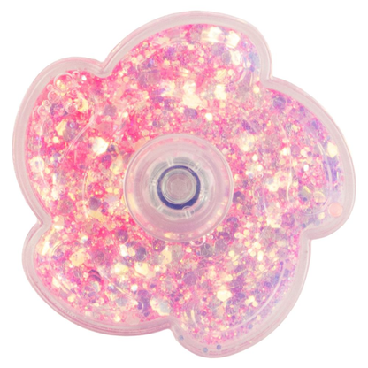 Glitter spinner bloem
