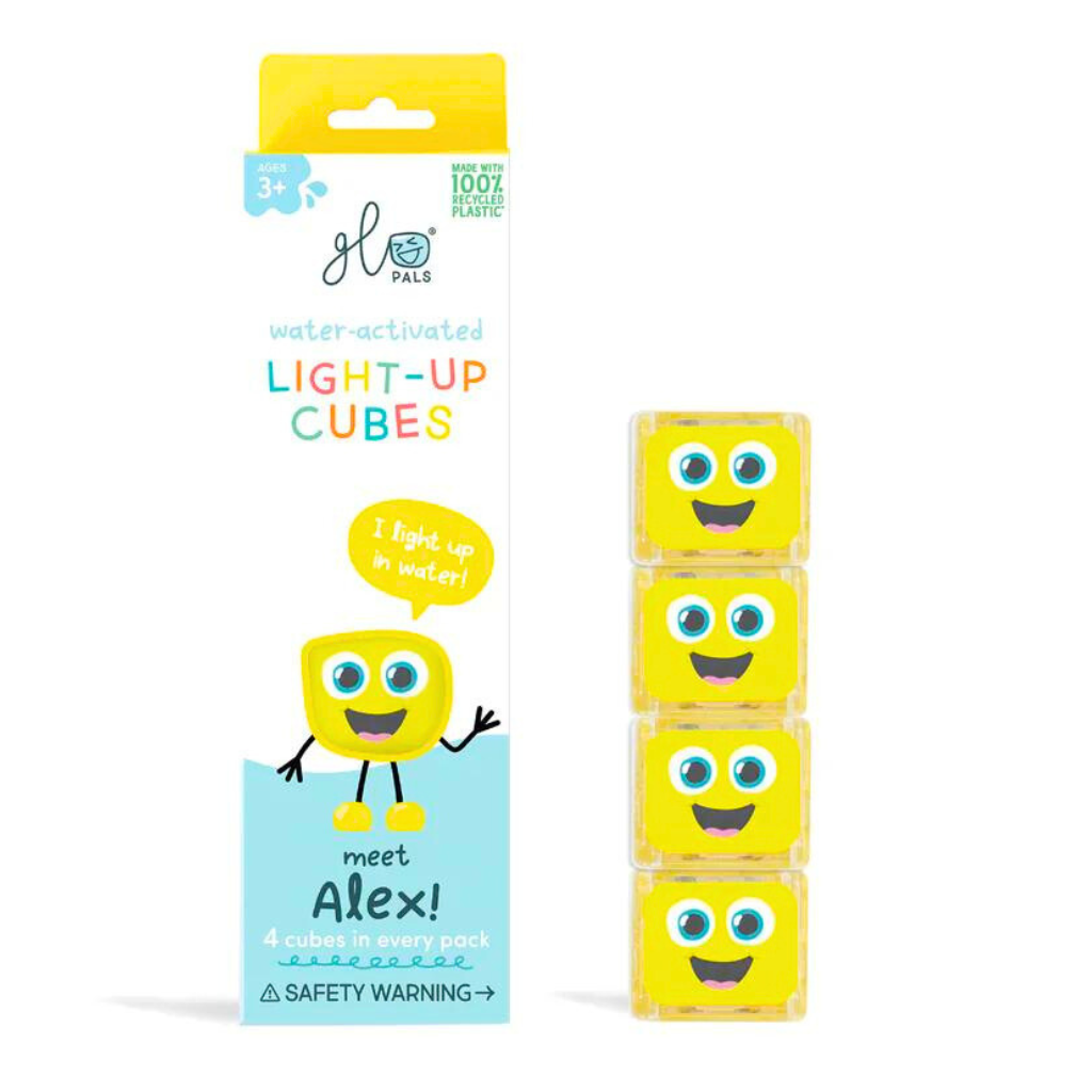 Glo Pals Light up cubes - 4 stuks