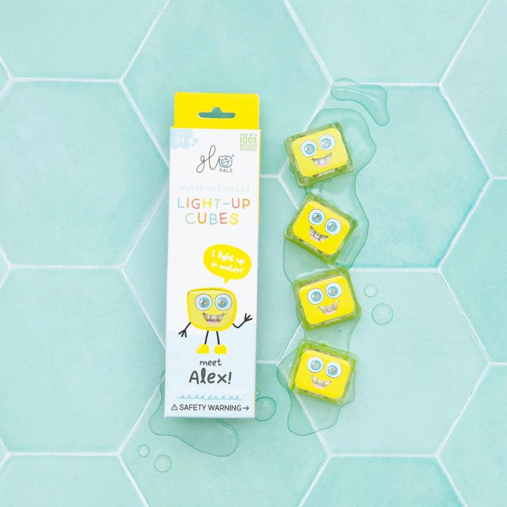 Glo Pals Light up cubes - 4 stuks