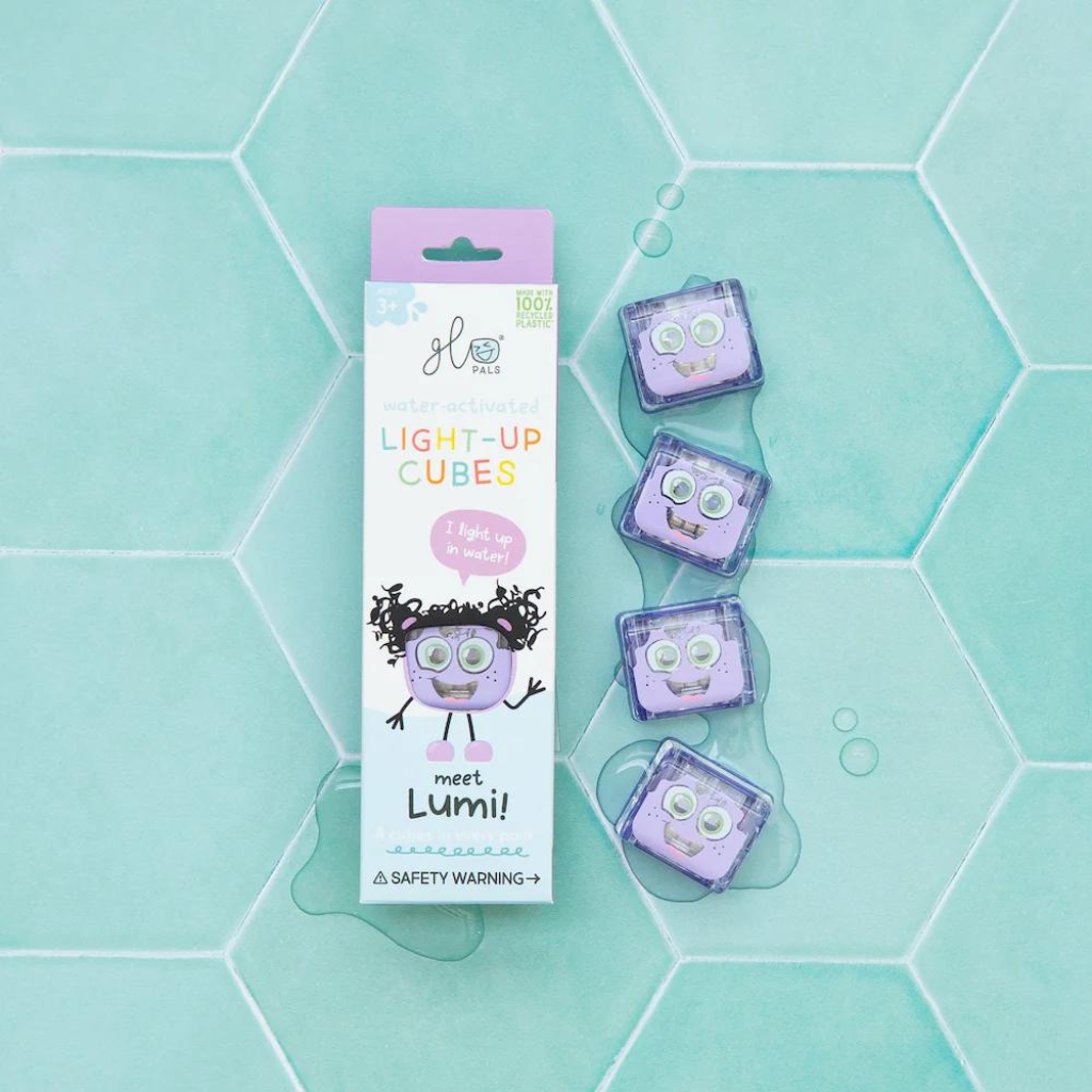 Glo Pals Light up cubes - 4 stuks