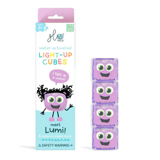 Glo Pals Light up cubes - 4 stuks