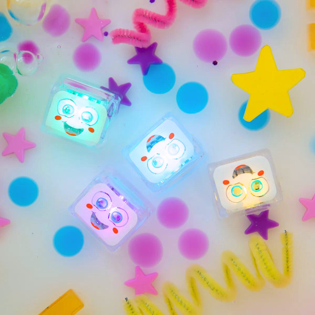 Glo Pals Light up cubes - 4 stuks