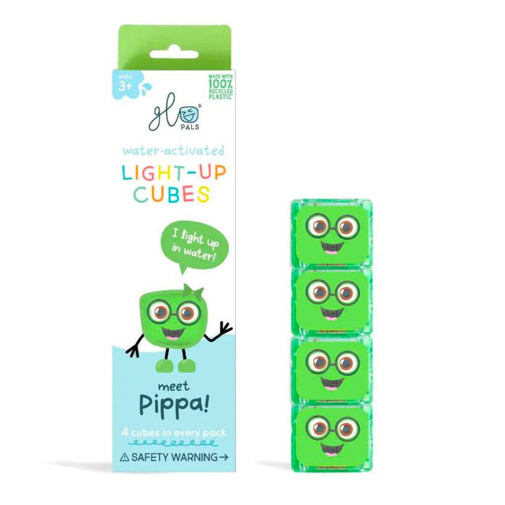 Glo Pals Light up cubes - 4 stuks