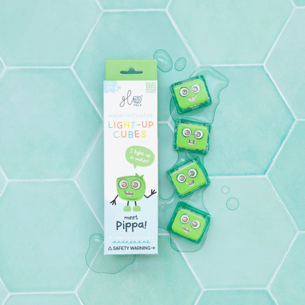 Glo Pals Light up cubes - 4 stuks