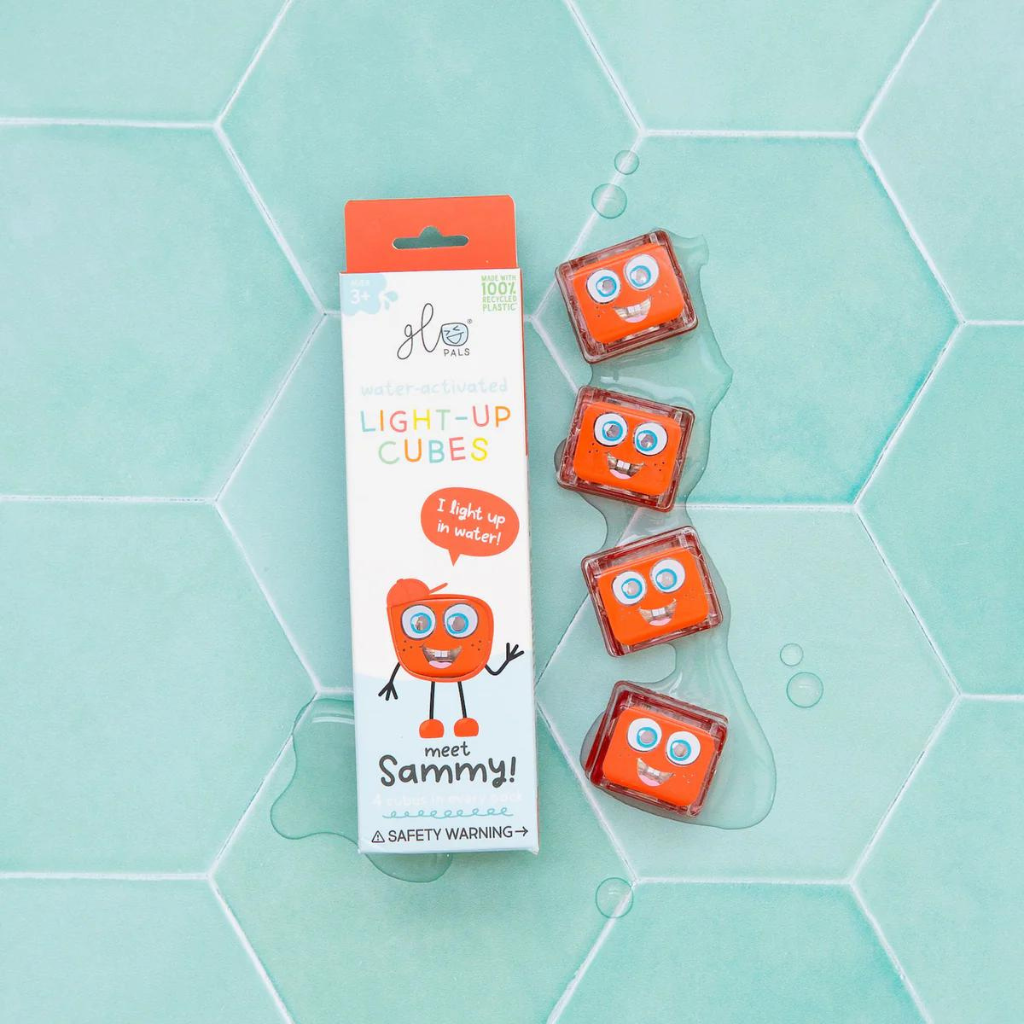 Glo Pals Light up cubes - 4 stuks