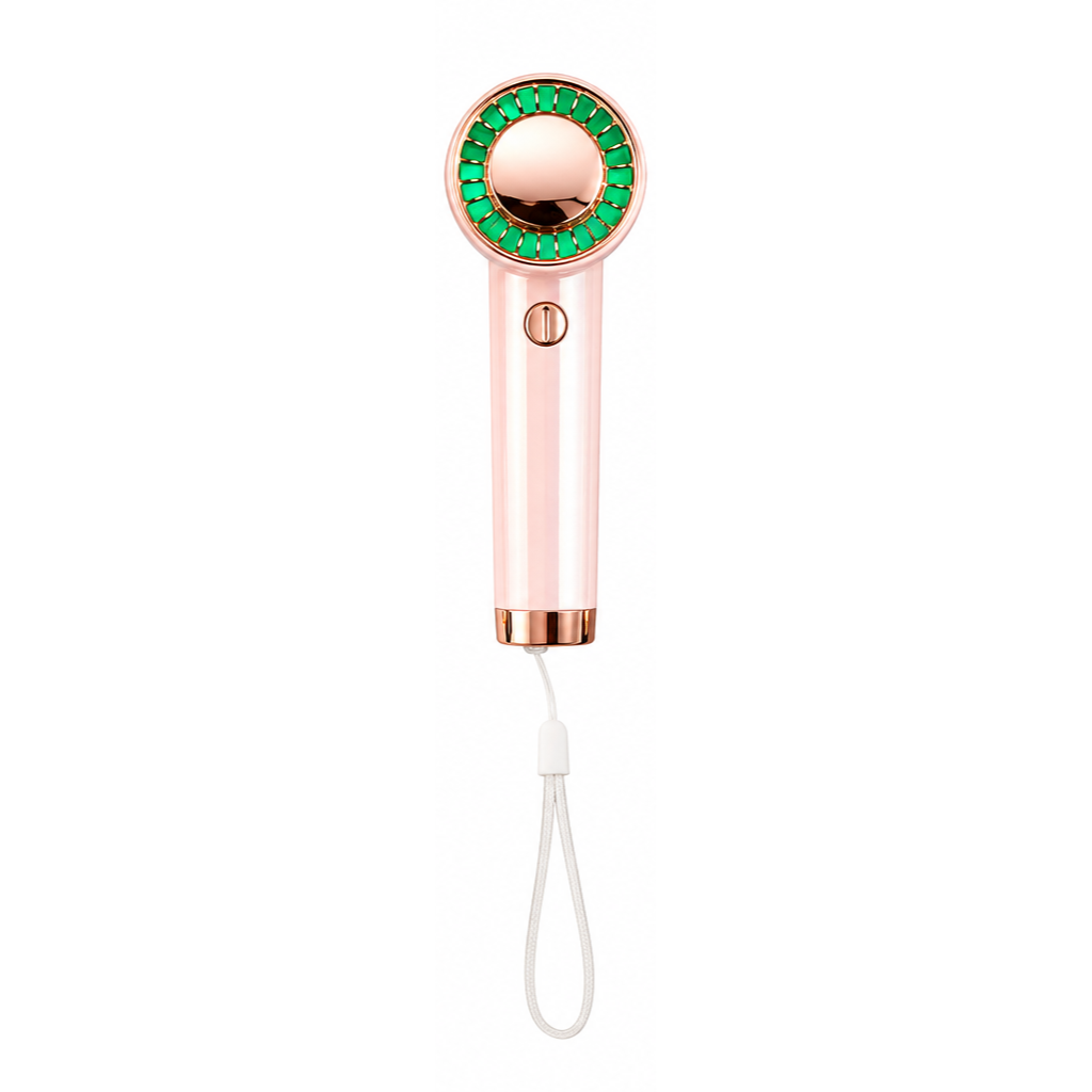 Draagbare mini ventilator glossy chic