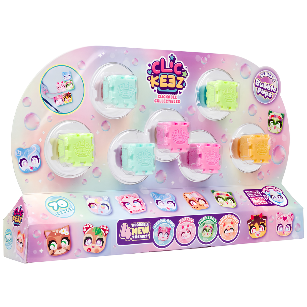 Clickeez Bubble Pops Serie 3 - 12 Pack