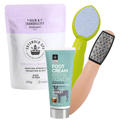 Voetverzorging Set - Relaxing + GRATIS Epsomzout 250 gram