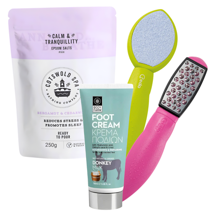 Voetverzorging Set - Relaxing + GRATIS Epsomzout 250 gram