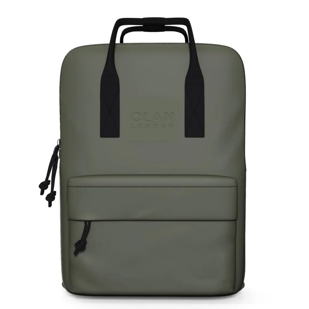 Clan London set Hackney Rugzak - Khaki Green