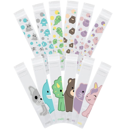 Melii - Herbruikbare freezies - 12 stuks