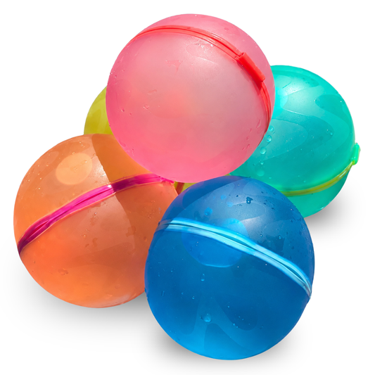 Hervulbare waterballonnen - Zelfsluitend 6 stuks