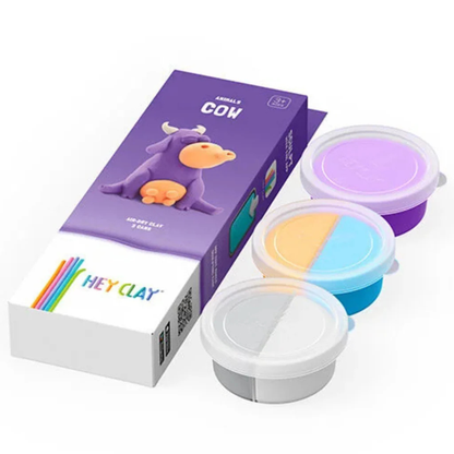 Hey Clay Duopack - Koe & Libelle - 1+1 GRATIS