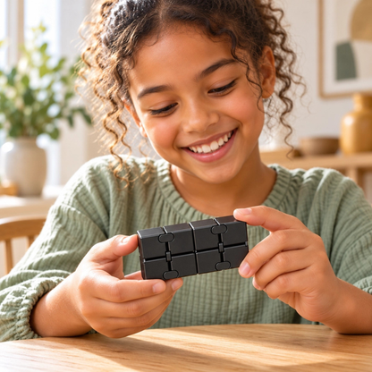 Infinity Cube aluminium sensory Fidget Toy