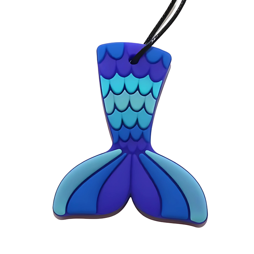 Bijtketting - Zeemeerminstaart (Medium)