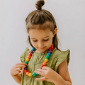 Prinses en de erwt ketting heldere regenboog (medium)