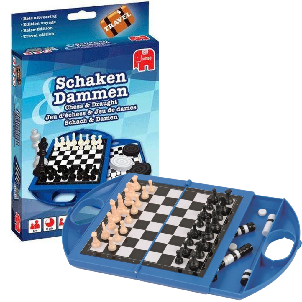 Schaken en Dammen - Reisversie