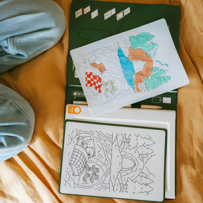 KIDYDRAW-PAD KIT creatieve set