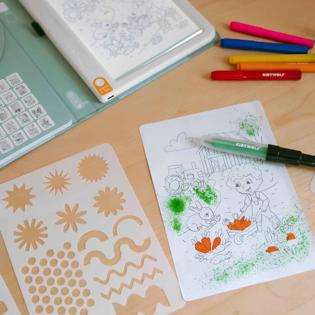 KIDYDRAW-PAD KIT creatieve set