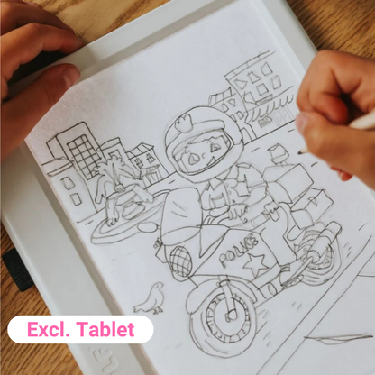 KIDYDRAW PAD Navulset voor tekentablet - Vanaf 6 jaar