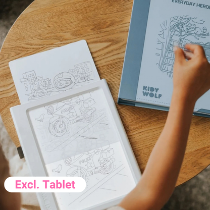 KIDYDRAW PAD Navulset voor tekentablet - Vanaf 6 jaar