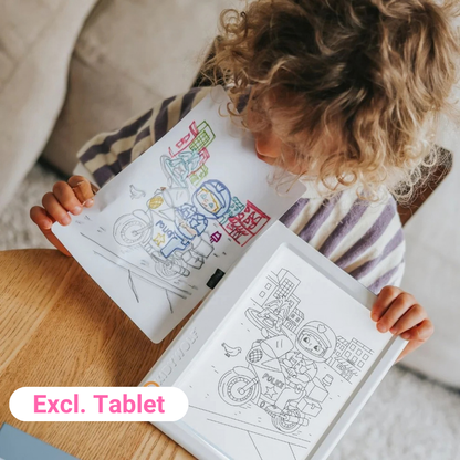 KIDYDRAW PAD Navulset voor tekentablet - Vanaf 6 jaar