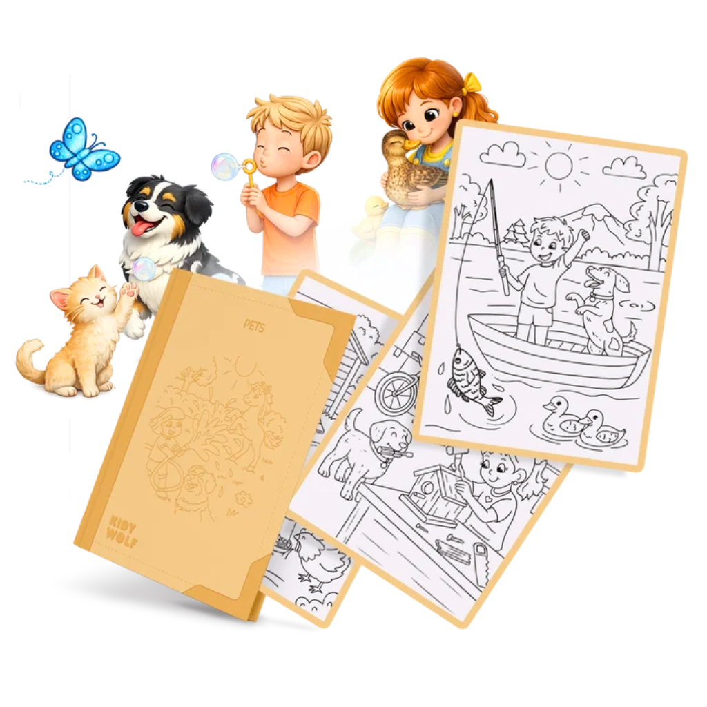 KIDYDRAW PAD Navulset voor tekentablet - Vanaf 6 jaar