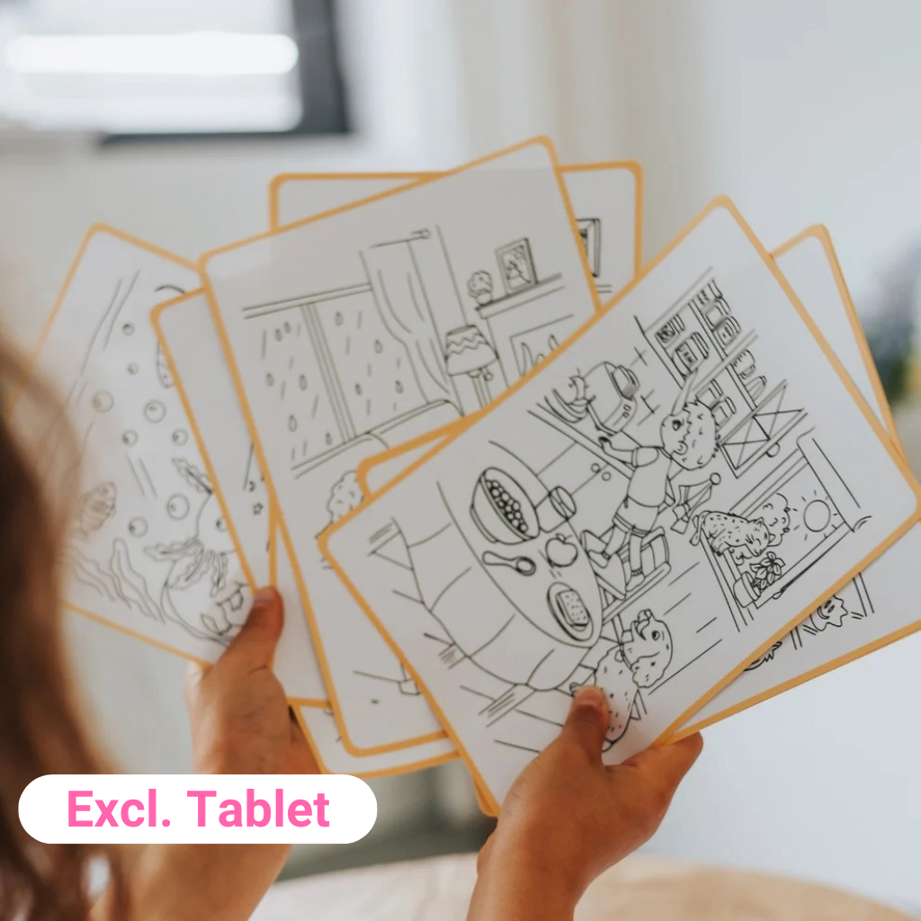 KIDYDRAW PAD Navulset voor tekentablet - Vanaf 6 jaar