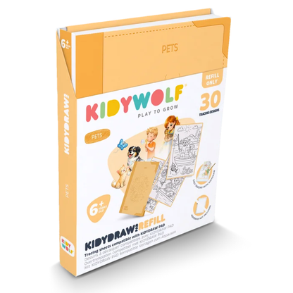 KIDYDRAW PAD Navulset voor tekentablet - Vanaf 6 jaar