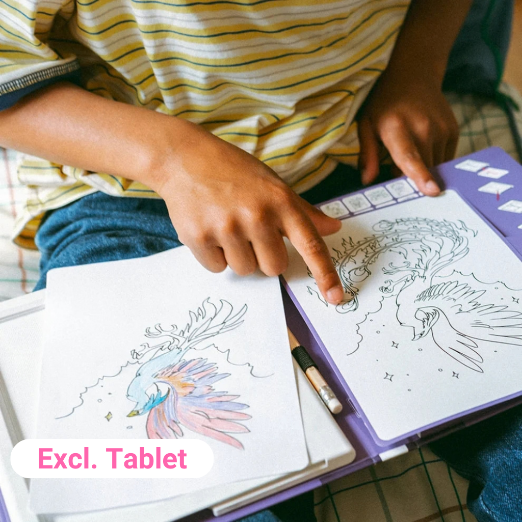KIDYDRAW PAD Navulset voor tekentablet - Vanaf 8 jaar