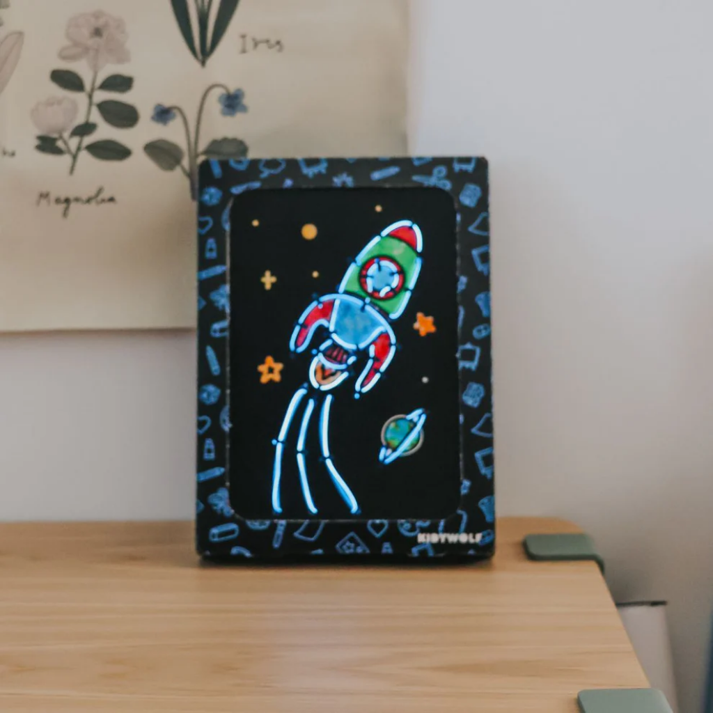 KIDYNEON - Kit voor lichtgevende wanddecoratie - Volledige set