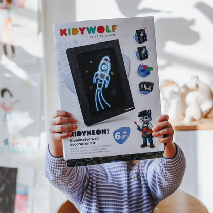 KIDYNEON - Kit voor lichtgevende wanddecoratie - Volledige set
