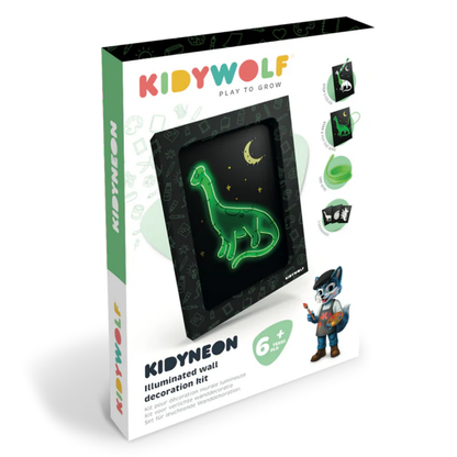 KIDYNEON - Kit voor lichtgevende wanddecoratie