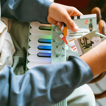 KIDYPIANO verlichte piano met leerkaarten