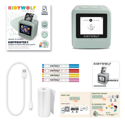 KIDYPRINTER AI - Creatieve printer voor kinderen
