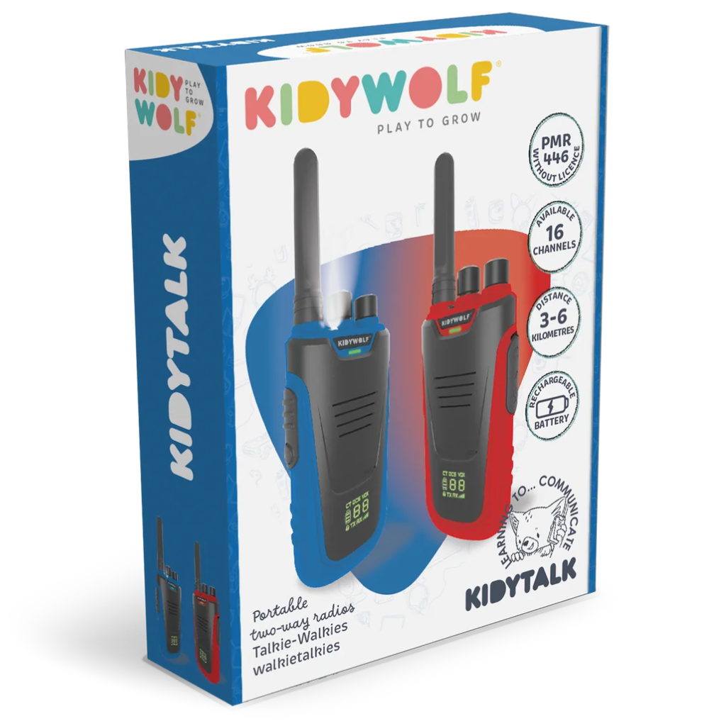 KIDYTALK Walkie Talkies met groot bereik