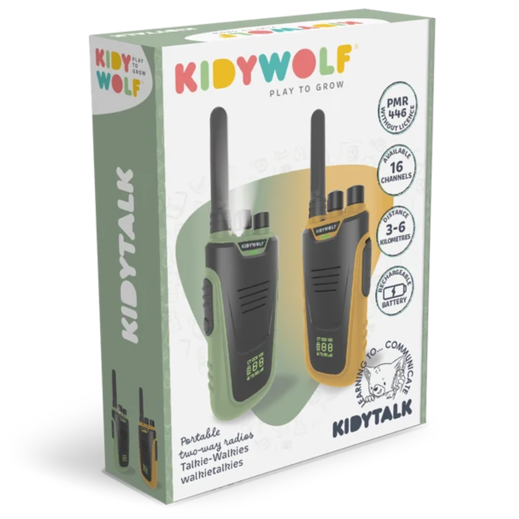 KIDYTALK Walkie Talkies met groot bereik