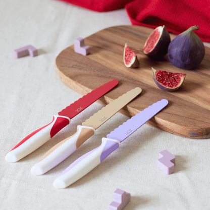 Kiddikutter voor kinderen - Kindermes met veilige snijrand