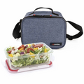 Koeltas GoGlass met glazen lunchbox