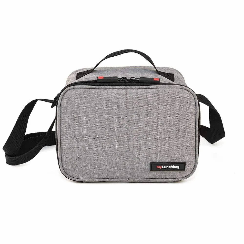 Koeltas GoGlass met glazen lunchbox