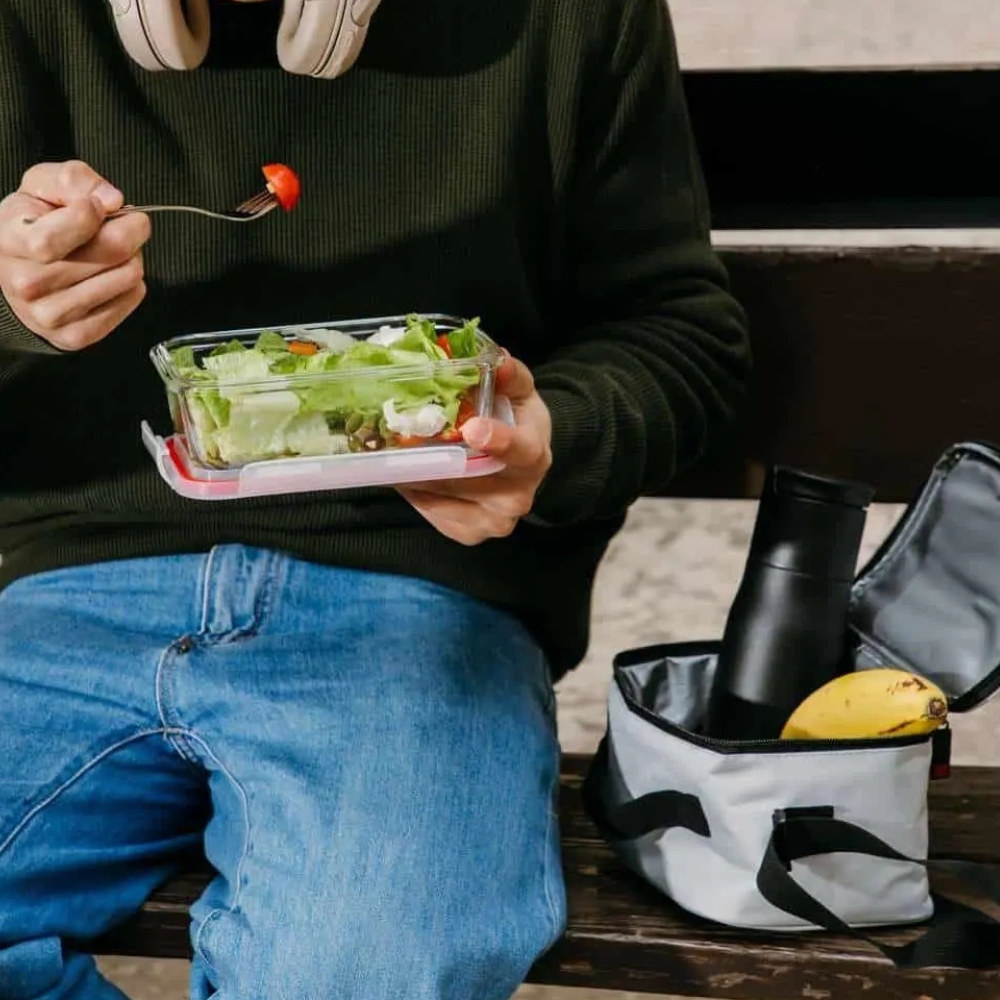 Koeltas Sound met glazen lunchbox