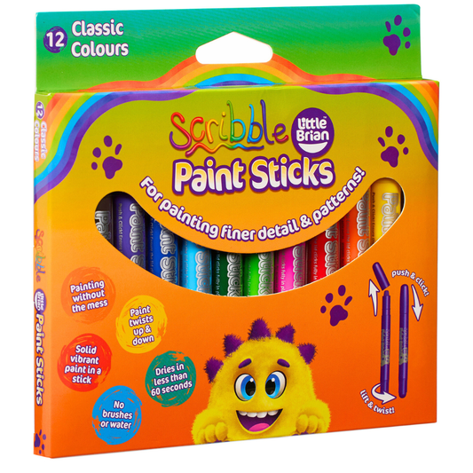 Little Brian Paint Sticks - Dikke en dunne punt