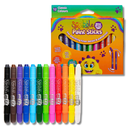 Little Brian Paint Sticks - Dikke en dunne punt