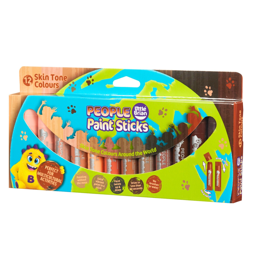 Little Brian Paint Sticks - Huidskleuren