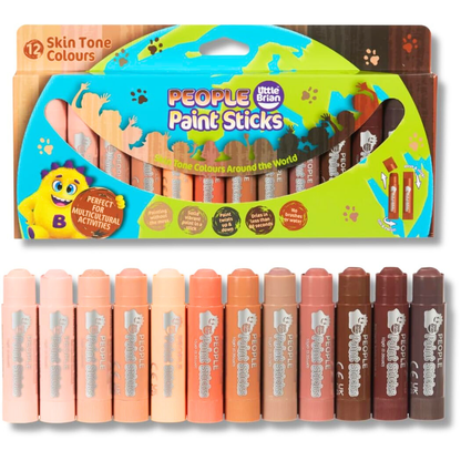 Little Brian Paint Sticks - Huidskleuren
