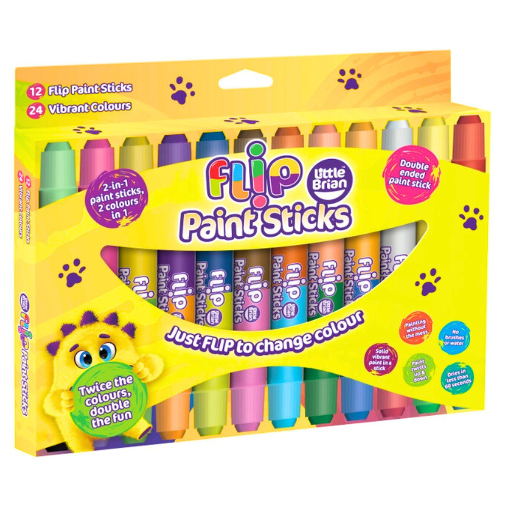 Little Brian Paint Sticks - 2-in-1 Flip