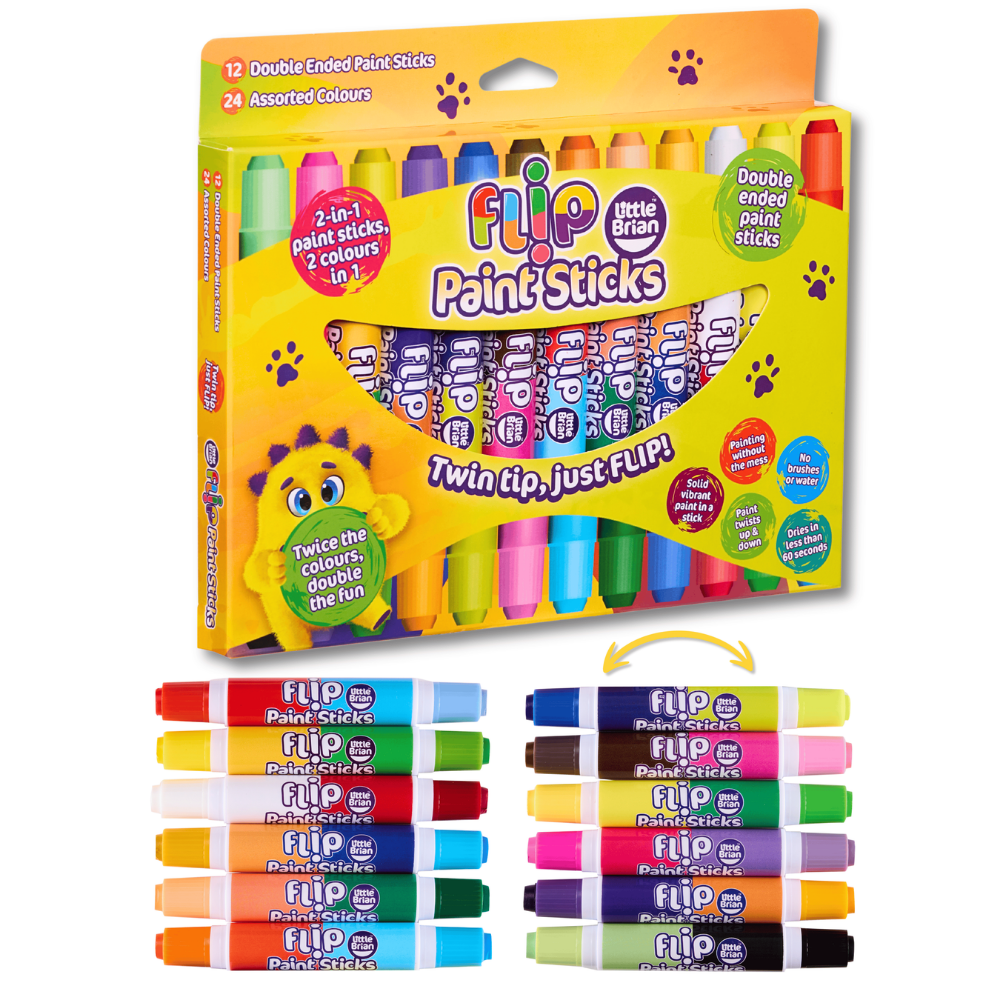 Little Brian Paint Sticks - 2-in-1 Flip