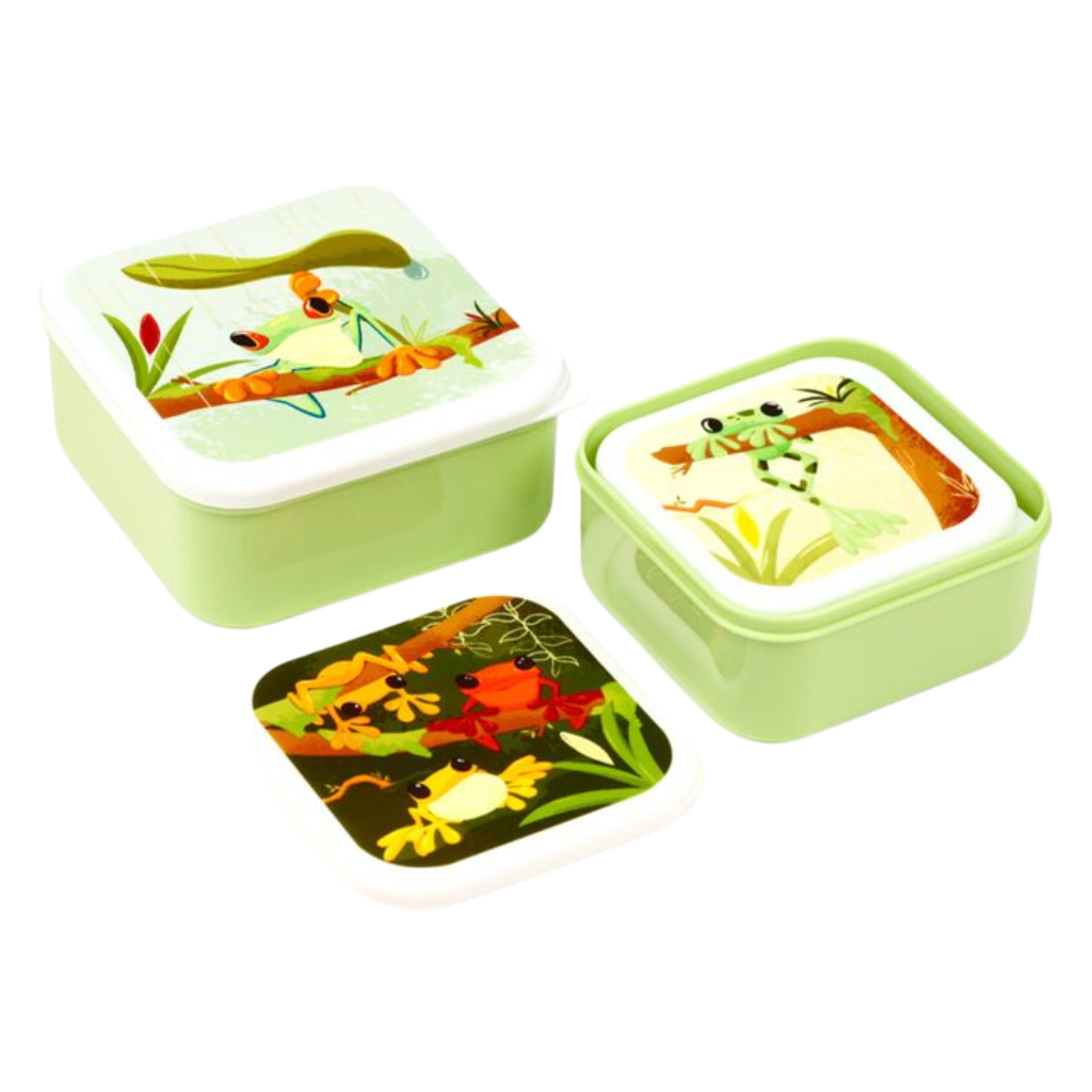 Lunch- en snackdoosjes (Set van 3) - Medium